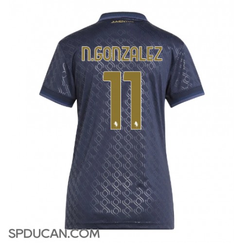 Zenski Nogometni Dres Juventus Nicolas Gonzalez #11 Rezervni 2024-25 Kratak Rukav